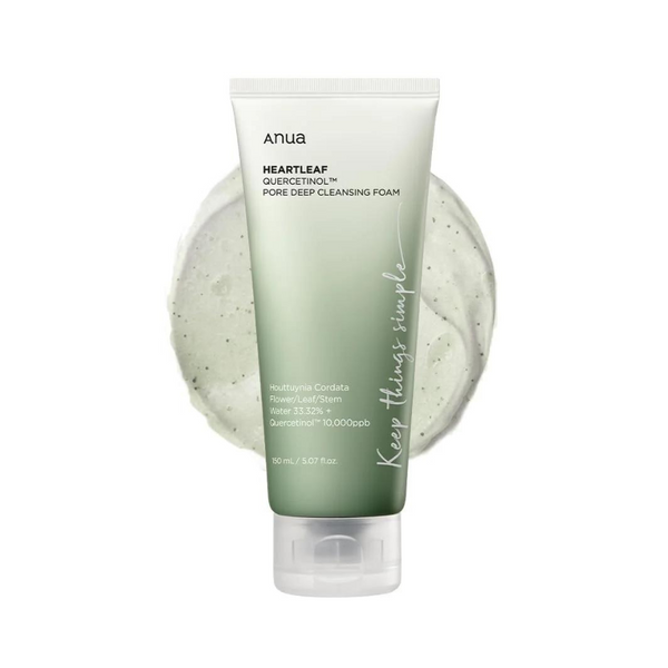 ANUA Heartleaf Quercetinol Pore Deep Cleansing Foam, 150ml/ 5.07fl.oz