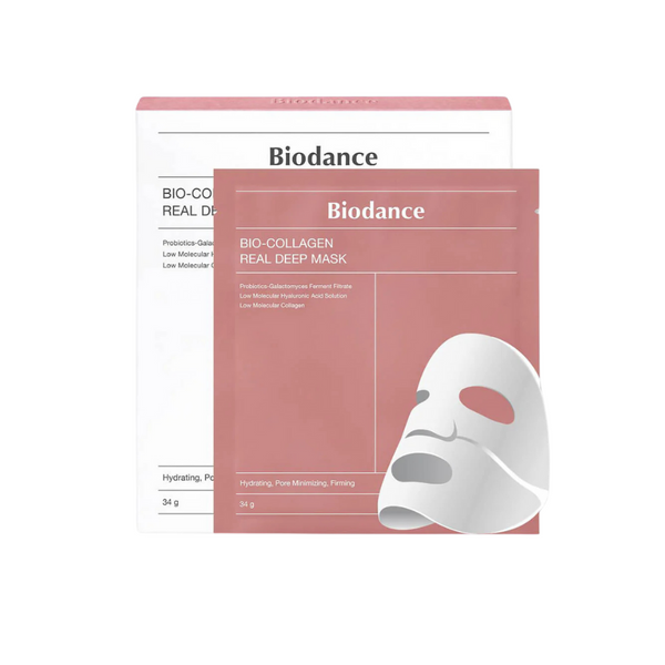 BIODANCE Bio-Collagen Real Deep Mask, 1 Pack (4 SheetsX 34g/ 1.2.0oz)