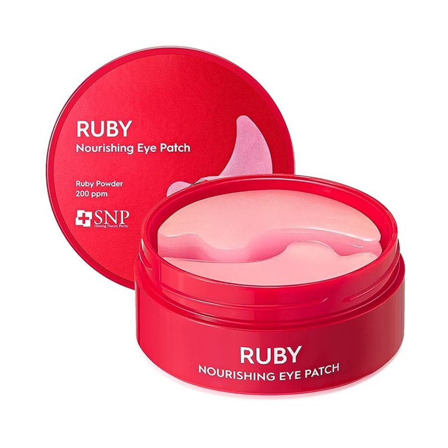 Parche nutritivo para ojos SNP Ruby, 60 parches