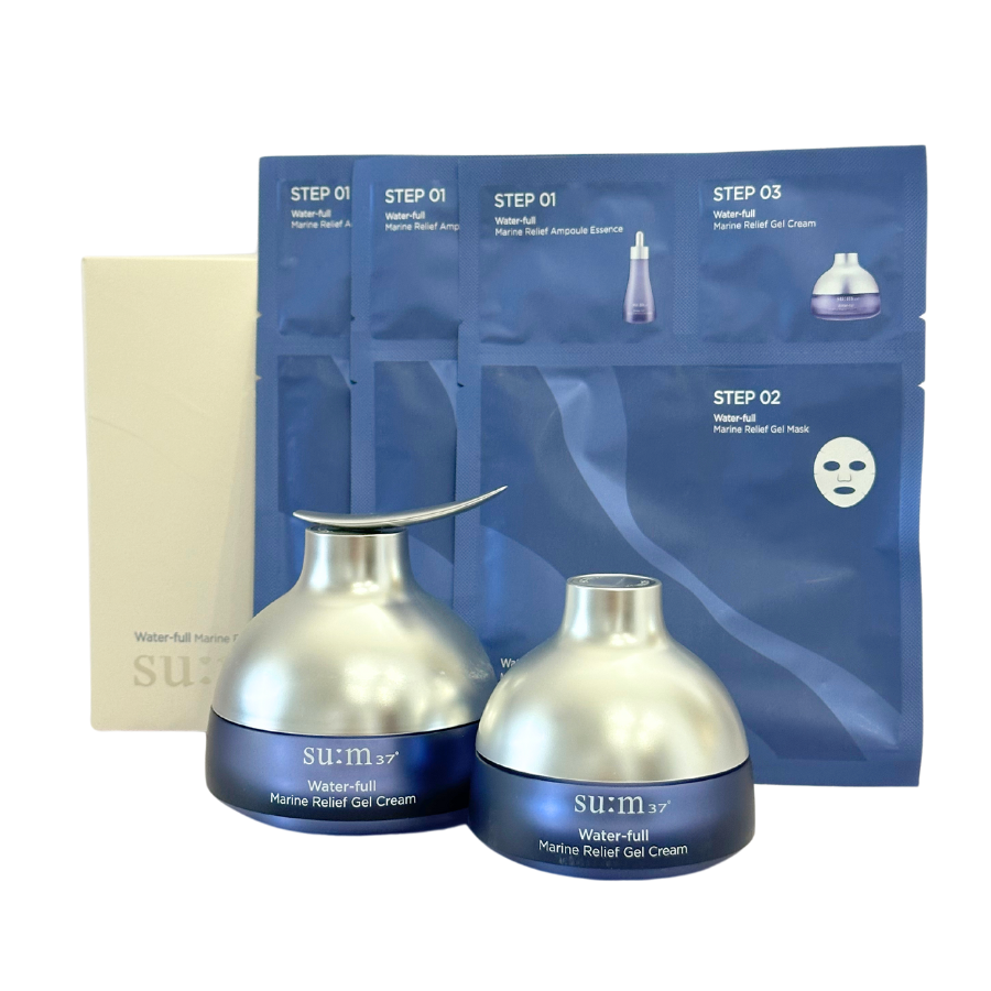SU:M37 Marine Relief Gel Cream Jumbo Special Set, 5 items