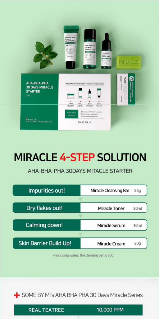 SOME BY MI AHA BHA PHA 30 Days Miracle Starter Kit