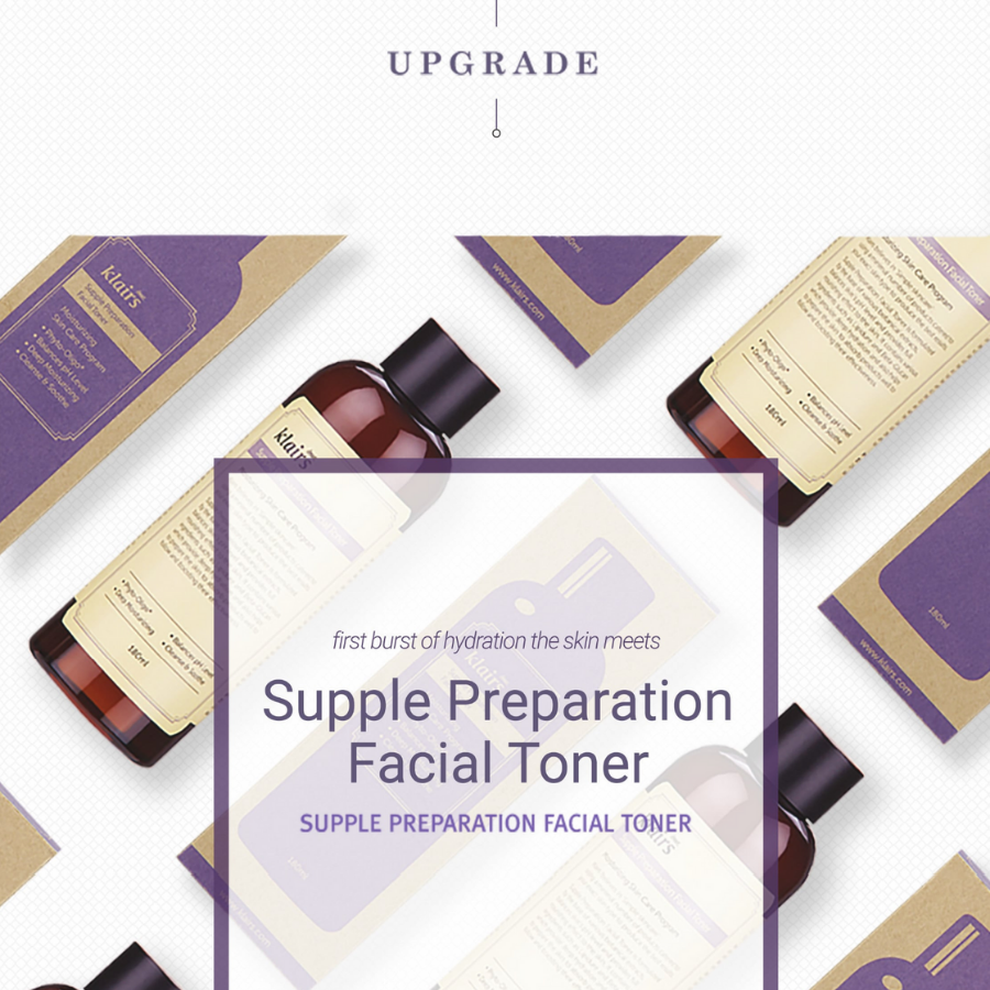 KLAIRS  Supple Preparation Facial Toner, 180ml/ 6.08fl.oz
