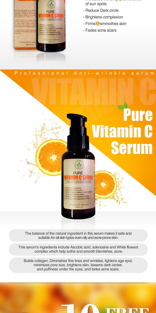 PURITO Pure Vitamin C Serum, 60ml/ 2fl.oz