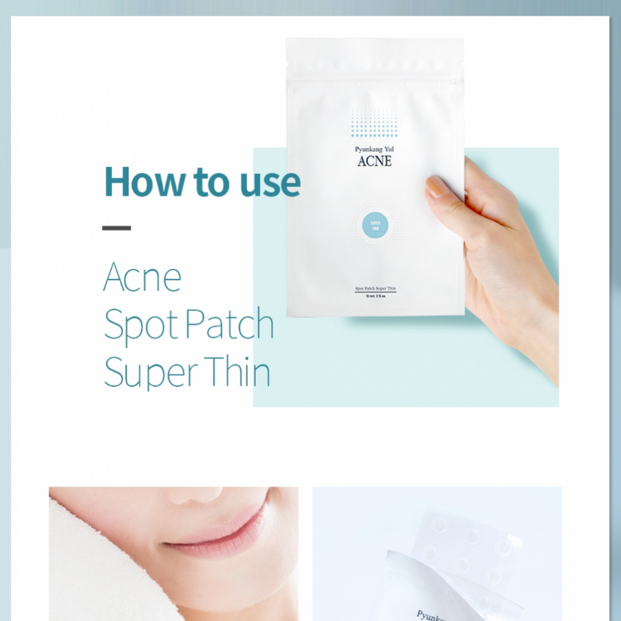 PYUNKANG YUL Parche para manchas de acné súper fino (15 parches)