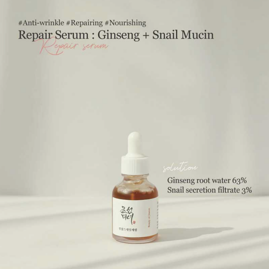 BEAUTY OF JOSEON Revive Serum: Ginseng + Snail mucin, 30ml/ 1fl.oz