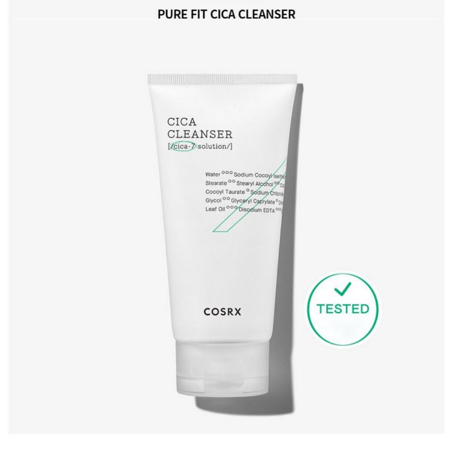 COSRX Pure Fit Cica Cleanser, 150ml/ 5.07fl.oz