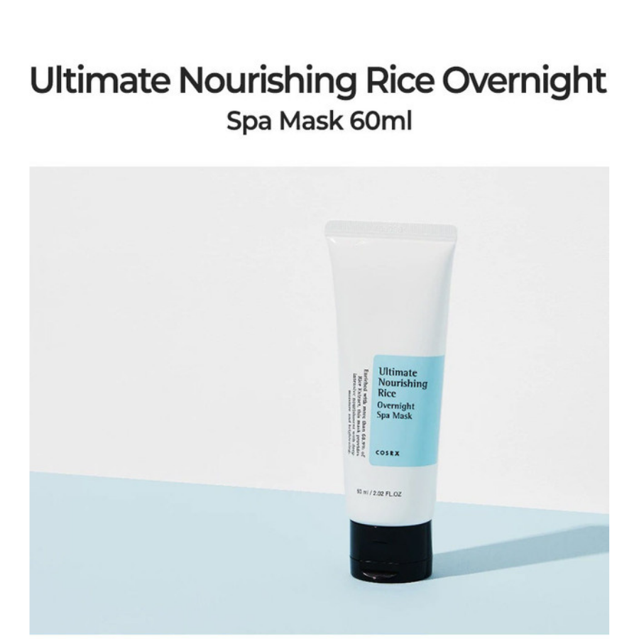 COSRX Ultimate Nourishing Rice Overnight Spa Mask, 60ml/ 2.02fl.oz