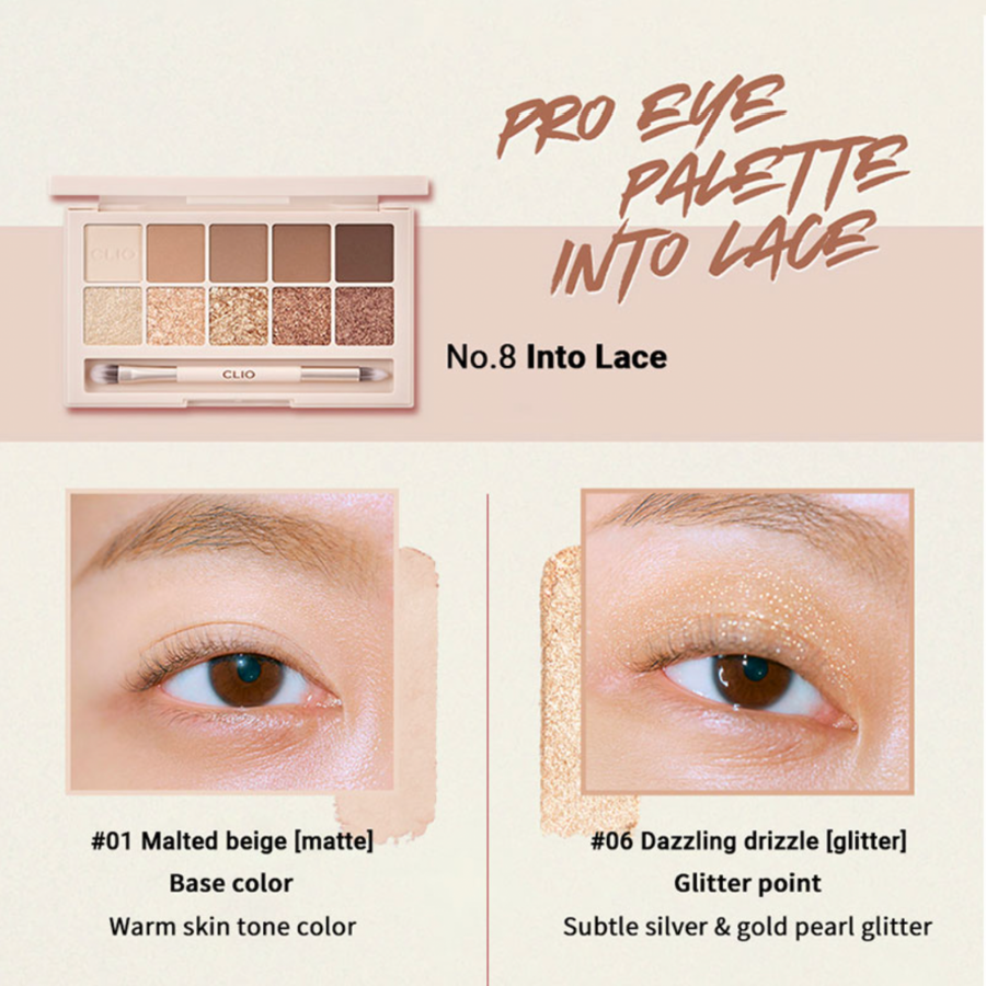 CLIO Pro Eye Palette Into Lace