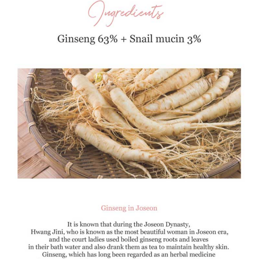 BEAUTY OF JOSEON Revive Serum: Ginseng + Mucina de caracol, 30ml/ 1fl.oz