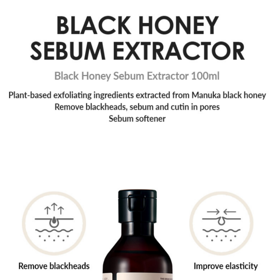 MEDI-PEEL Black Honey Sebum Extractor, 100ml/ 3.38fl.oz