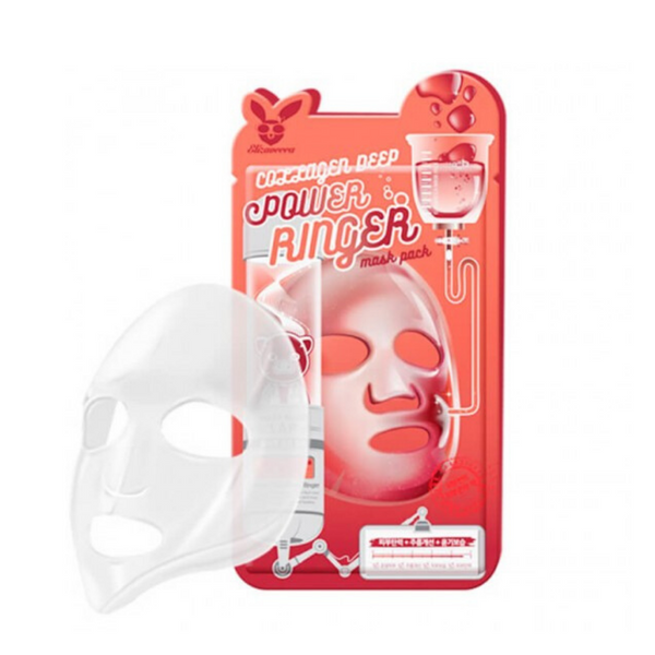 ELIZAVECCA Collagen Deep Power Ringer Mask Pack, 1 Sheet