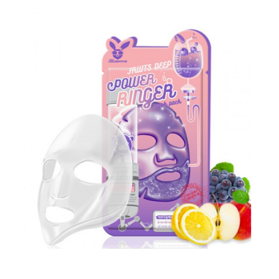 ELIZAVECCA Fruits Deep Power Ringer Mask Pack, 1 hoja