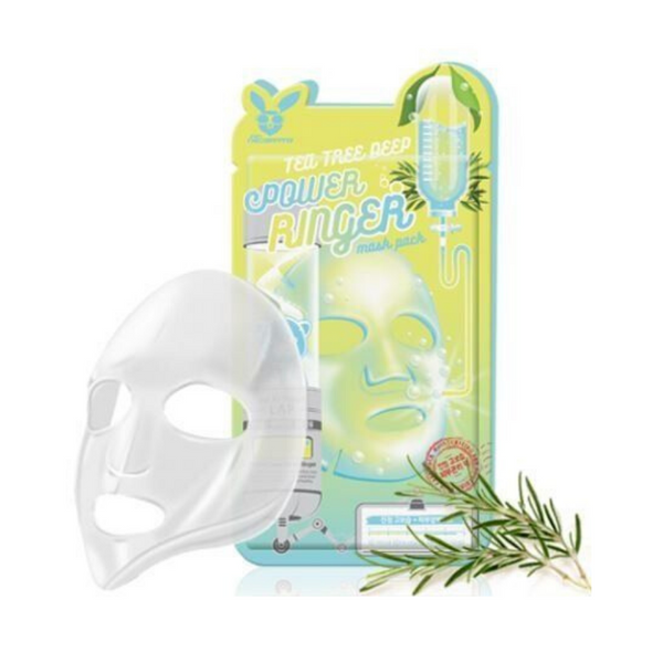 ELIZAVECCA Tea Tree Deep Power Ringer Mask Pack, 1 hoja