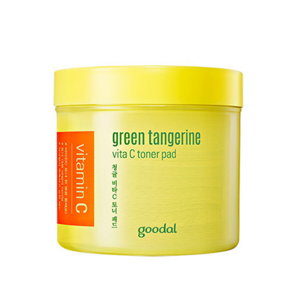 GOODAL Green Tangerine Vita C Toner Pad (70 подушечек), 140 мл/4,73 жидких унции