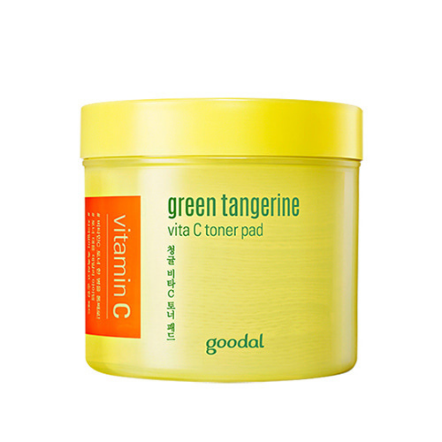 GOODAL Green Tangerine Vita C Toner Pad (70 pads), 140ml/ 4.73fl.oz