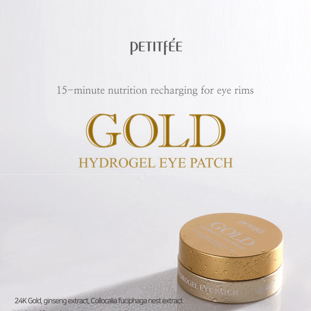 PETITFEE Gold Hydrogel Eye Patch, 60 patches