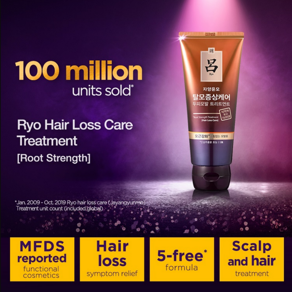 RYO Tratamiento de fuerza de raíz para el cuidado de la caída del cabello, 200 ml/6,76 fl.oz