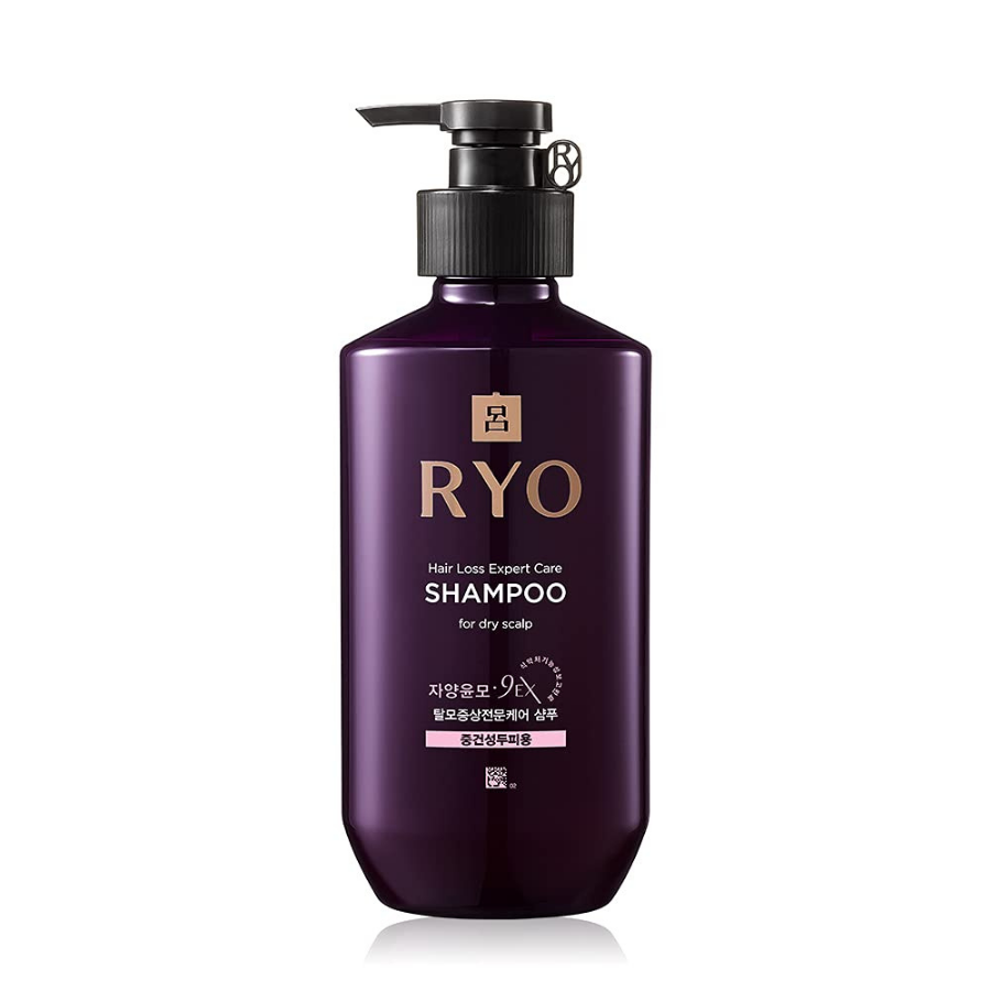 Champú para el cuidado de la caída del cabello RYO (para cuero cabelludo normal y seco), 400 ml/13,52 fl.oz
