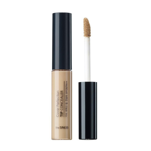 THE SAEM Cover Perfection Tip Concealer SPF28/PA++, 6,8 г/ 0,24 унции